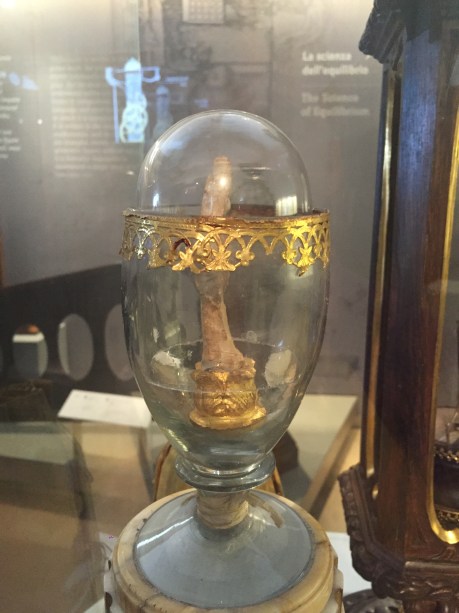 galileo's finger